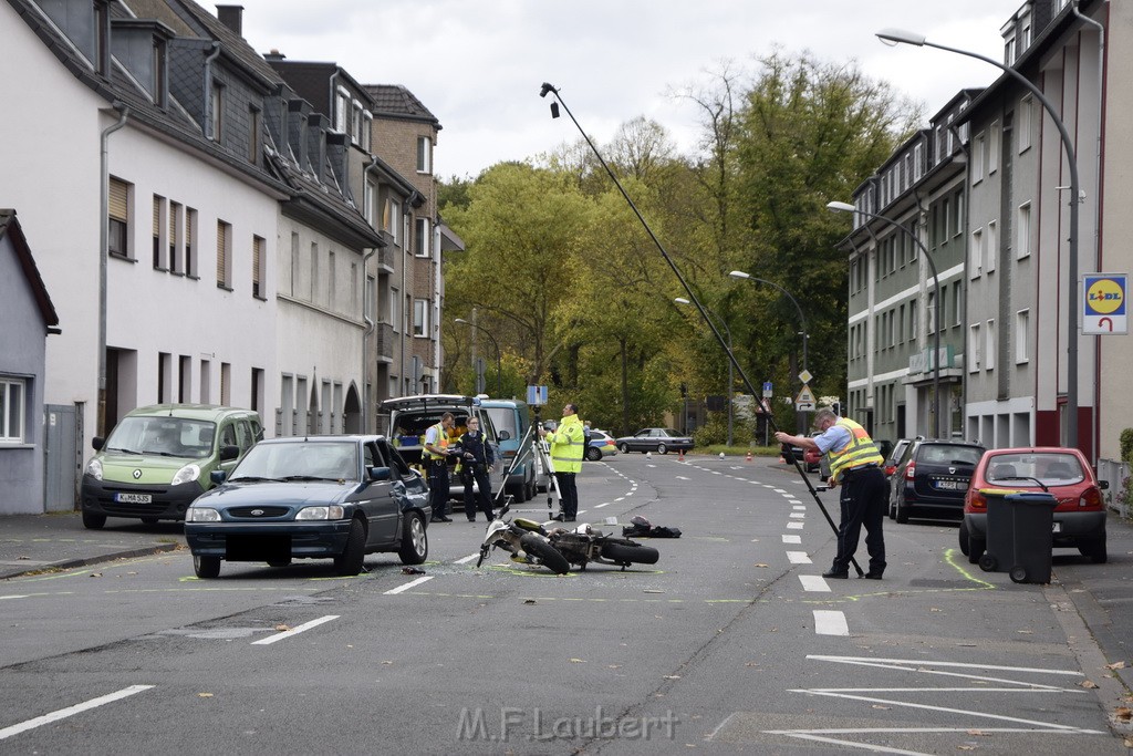 VU Krad PKW Koeln Duennwald Berlinerstr P085.JPG - Miklos Laubert